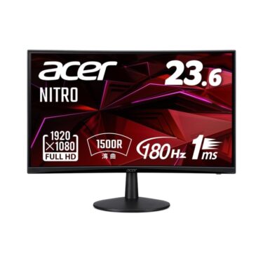Monitor ACER Nitro ED240Q 23.6" 1080p 180Hz VA 1ms curvo
