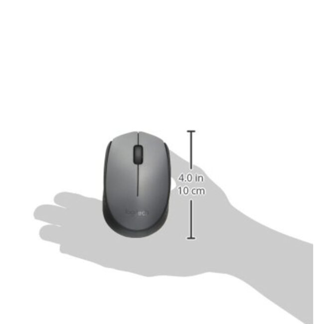 LOGITECH 910-004425/4940 MOUSE M170 BLACK INALAMBRICO - Imagen 3