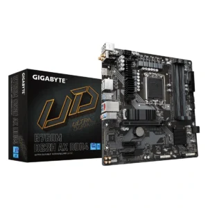 Gigabyte B760M DS3H AX DDR4 - caja y motherboard Micro-ATX con Wi-Fi