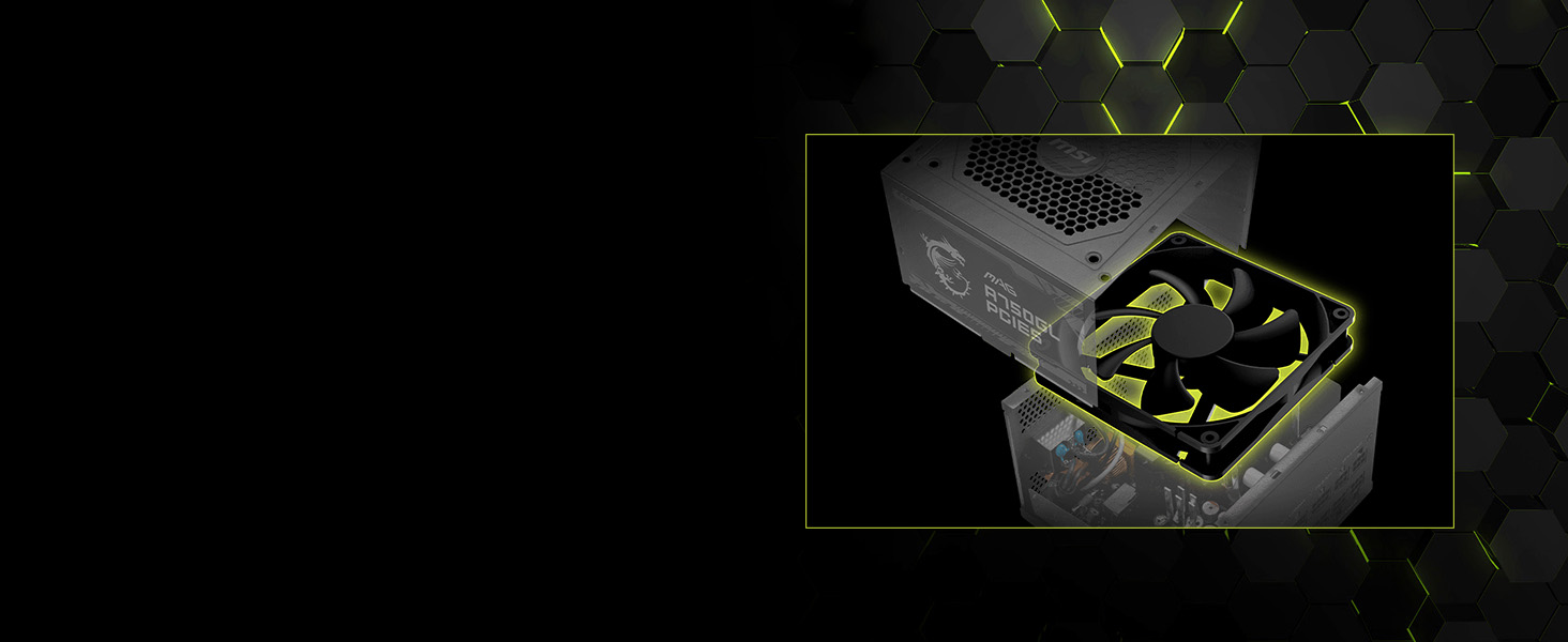 MSI MAG A750GL PCIE5 PSU