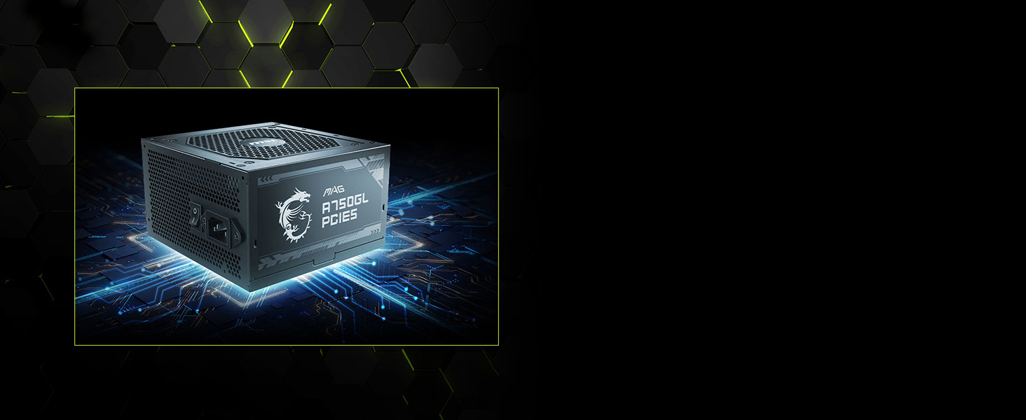 MSI MAG A750GL PCIE5 PSU