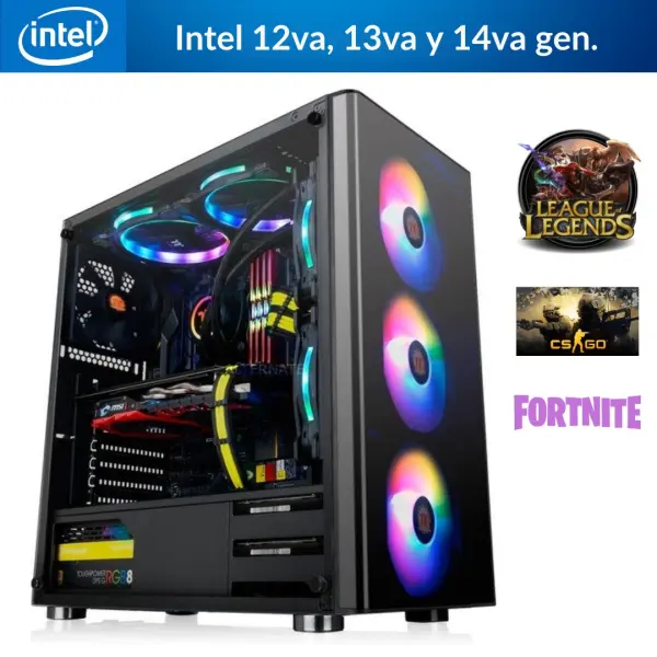 Armador inteligente PC Gamer Intel 12-13-14 gen