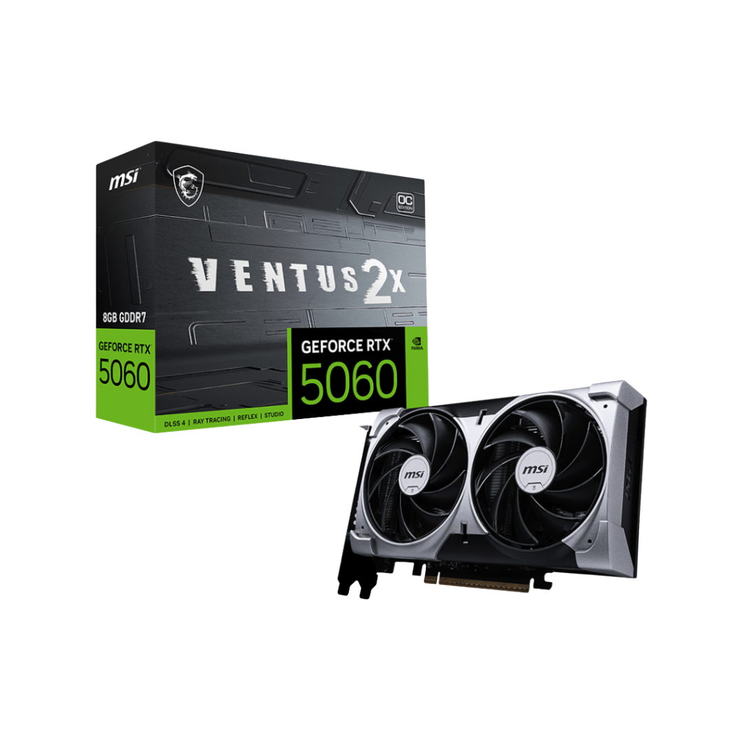 Imagen de Tarjeta de video MSI RTX 5060 Ventus 2X 8Gb OC
