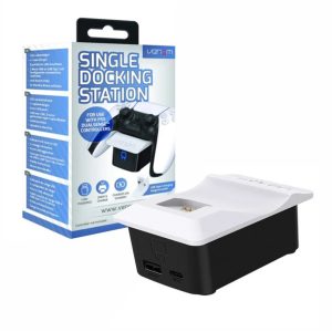 Cargador Single para PS5 Venom Blanco