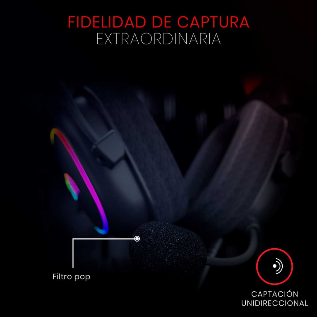 Redragon Zeus X Black H510 RGB - imagen 6