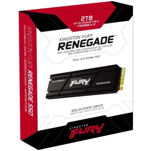 Disco SSD KINGSTON Fury Renegade 2TB M2 NVMe PCIe 4.0 c/disip