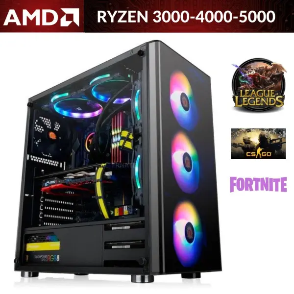 Armador inteligente PC Gamer AMD Ryzen 3000-4000-5000