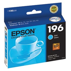 EPSON T196220 CYAN XP101/104/201/204/211/401/411/WF2512/2532
