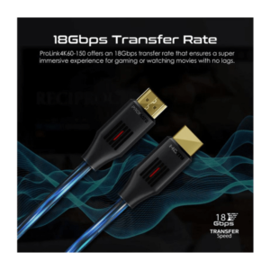 PROMATE PROLINK4K60-150 CABLE HDMI 4K UHD 60HZ BLACK 1.5M