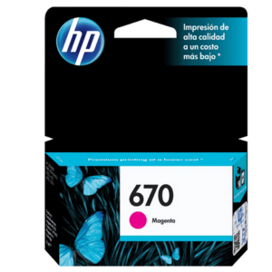 HP CZ115AL (670) MAGENTA 3525/4615/4625/5525/6525 300 COPIAS