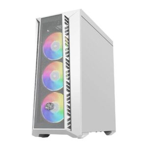 Gabinete COOLER MASTER MasterBox 520 Mesh White