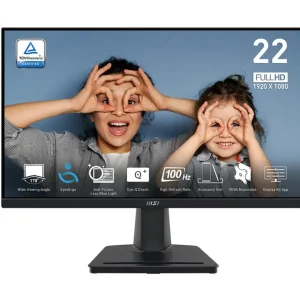Monitor MSI PRO MP225V 22" 1080p VA 100hz 1ms