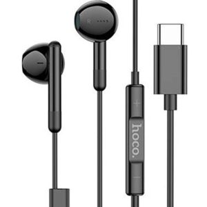 HOCO M93 EARPHONES JOY C/MIC USB-C BLACK
