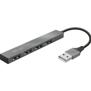 TRUST 23786 HUB MINI USB 4 PUERTOS HALYX
