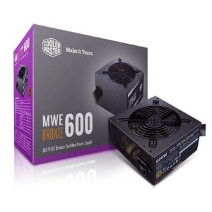 Fuente COOLER MASTER MWE Bronze V2 600W A/US Cable MPE-6001-ACAAB-US
