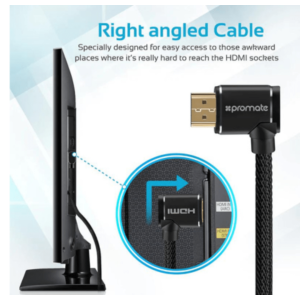 PROMATE PROLINK4K1-150 CABLE HDMI 4K 1.5 METROS CON ANGULO