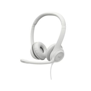 Auricular LOGITECH HEADSET H390 CLEARCHAT USB blanco
