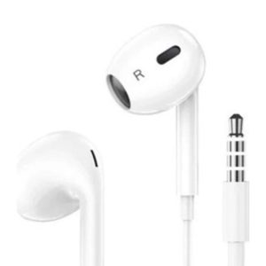 HOCO M101 EARPHONES C/MIC 3.5MM WHITE