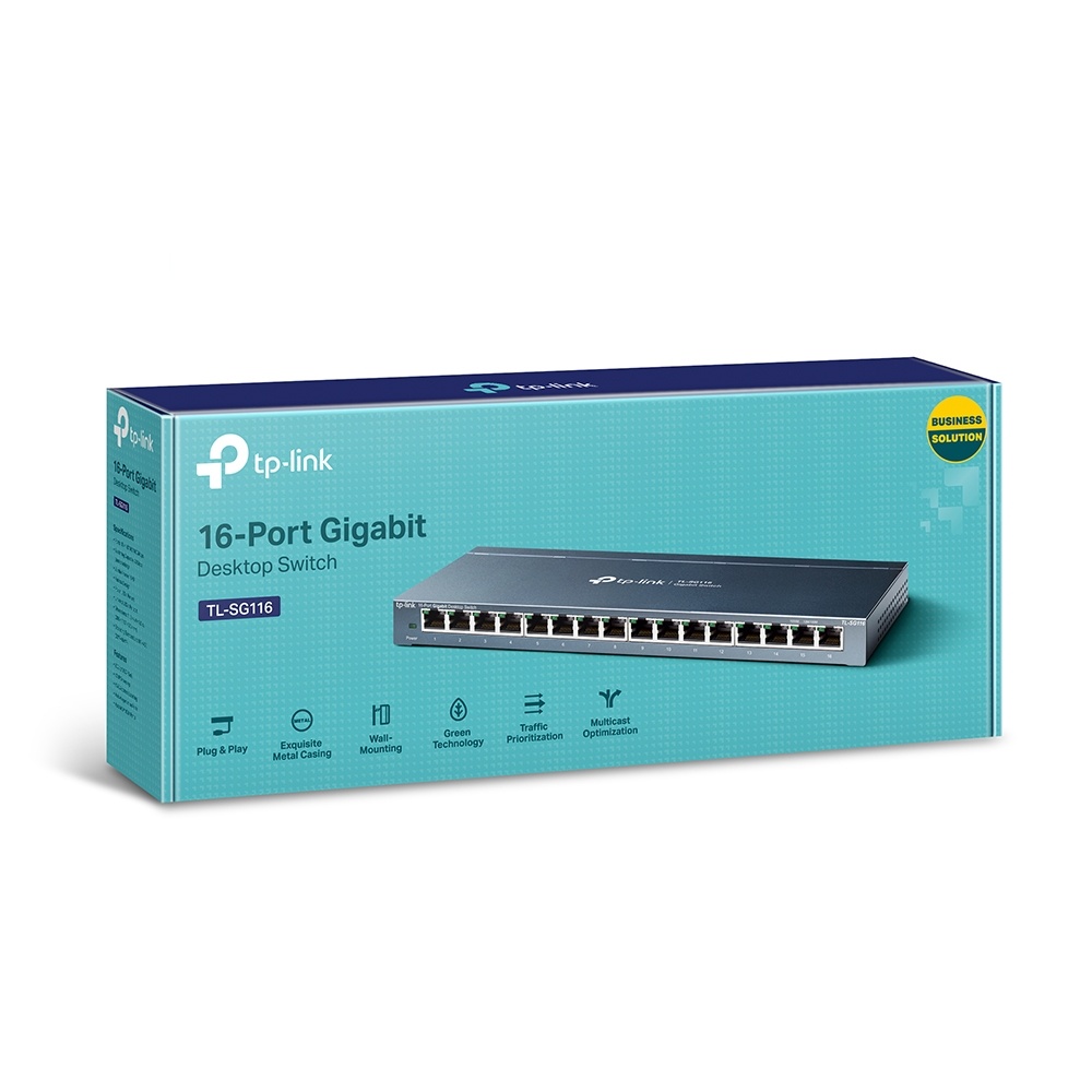 Switch TP-LINK TL-SG116 | 16 Puertos Gigabit - imagen 5