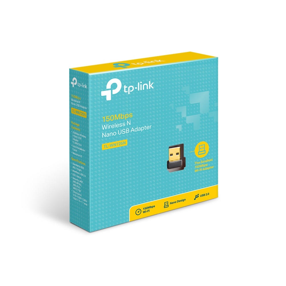 Adaptador Nano USB TP-LINK TL-WN725N | WiFi, 150Mbps - imagen 6