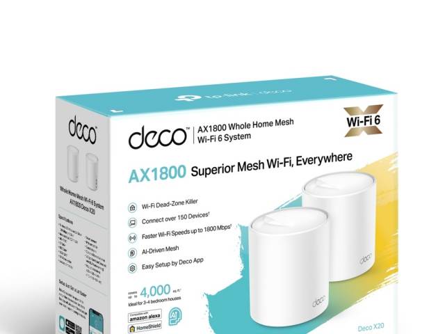 Access Point TP-LINK Deco X20 (Pack x2) | AX1800, WiFi 6, Mesh - imagen 5