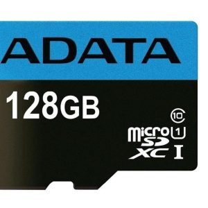 ADATA MICRO SDXC PREMIER 128GB C/ADAPT CLASE10 AUSDX128GUICL