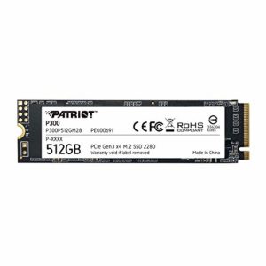 Disco SSD PATRIOT P300 512Gb M2 NVMe PCIe 3.0