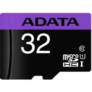 ADATA MICRO SDHC PREMIER 32GB C/ADAP CLASE 10 AUSDH32GUICL10