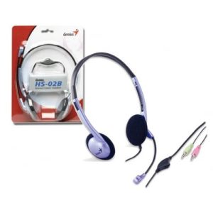 Auriculares Genius con microfono azul