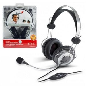 Auriculares Genius con microfono y anulacion de ruido