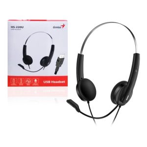 Aud?fonos Genius HS-220U usb Negro