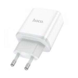 HOCO C104A CARGADOR DE PARED USB-C 3.0 EU S/CABLE 20W WHITE