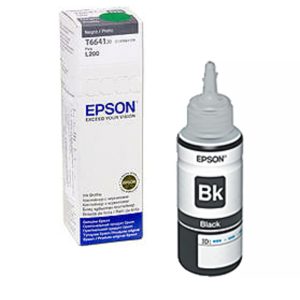 EPSON T664120 BOTELLA TINTA NEGRA L200/210/220/355/555/1300