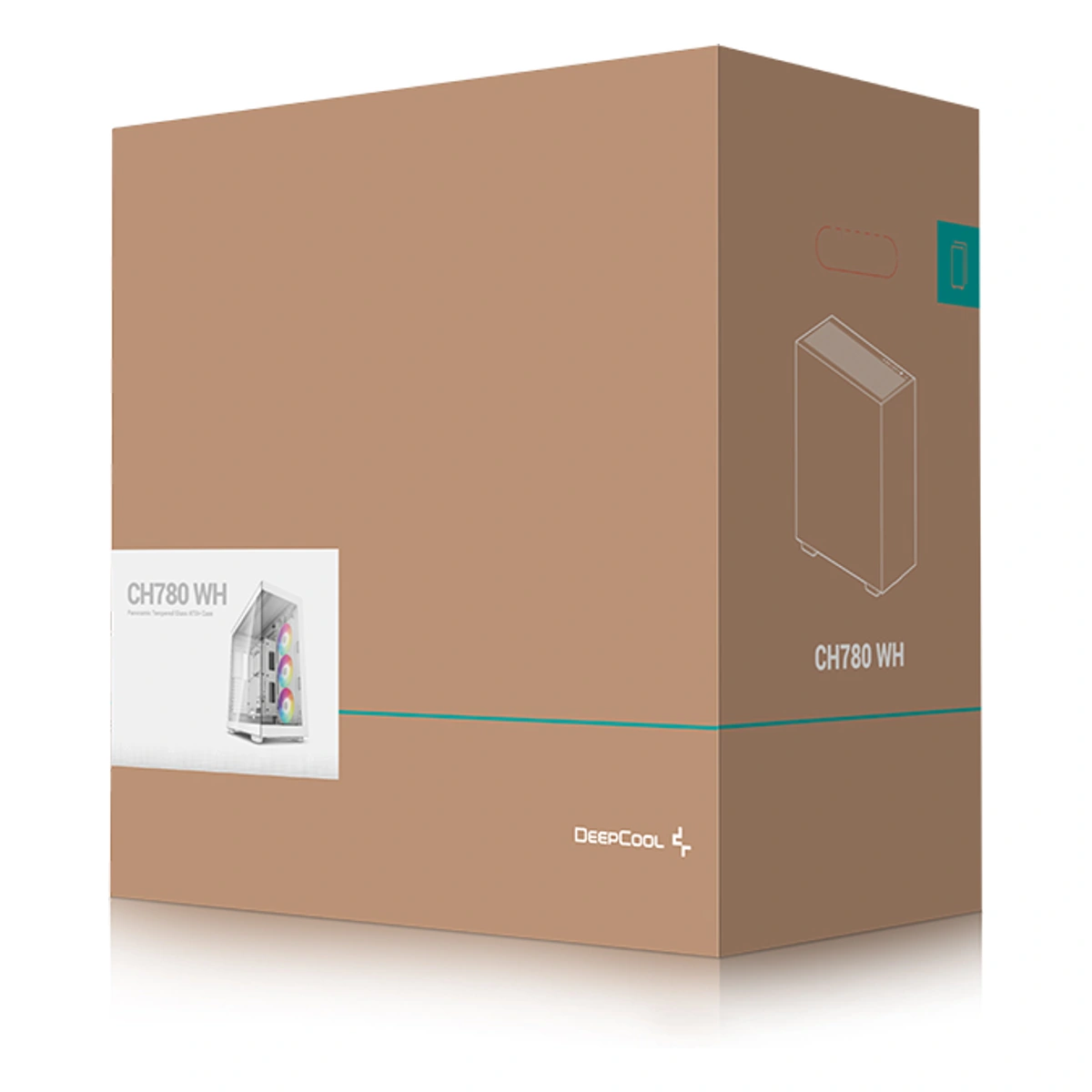 DeepCool CH780 WH blanco - embalaje original