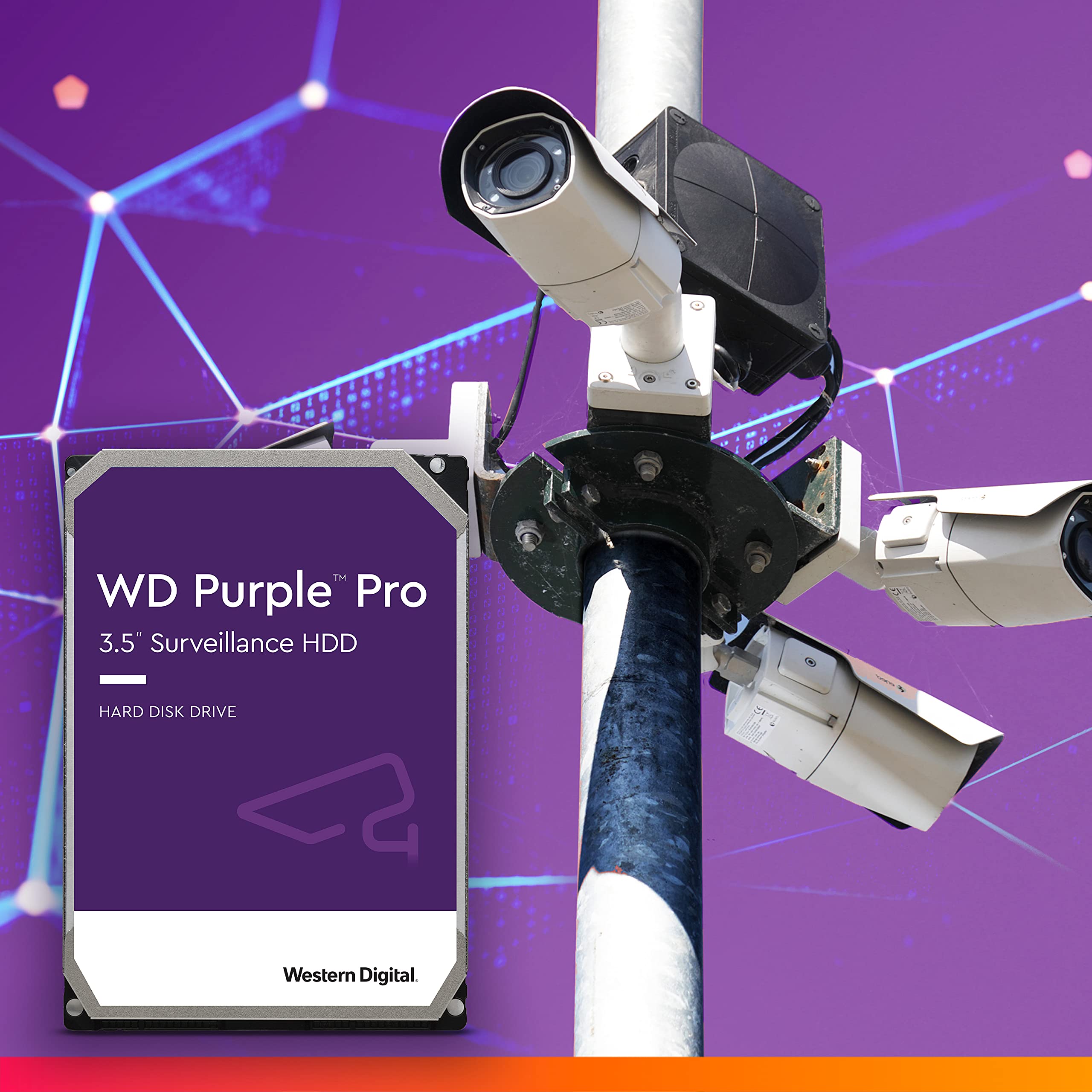 Disco HDD WESTERN DIGITAL Purple 22TB SATA - Imagen 3
