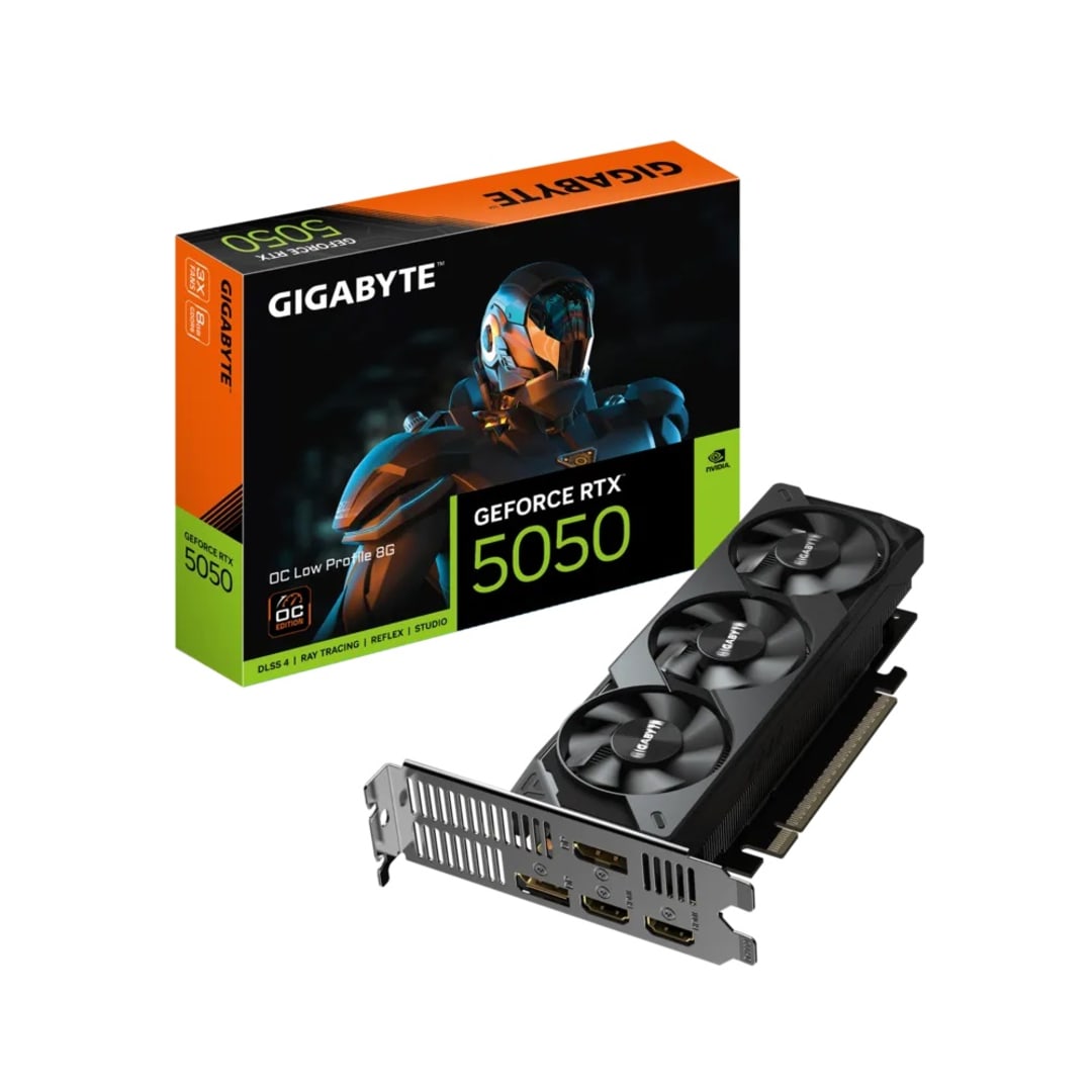 Tarjeta de video GIGABYTE RTX 5050 8Gb OC Low Profile
