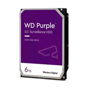 Disco HDD WESTERN DIGITAL Purple 6TB 3.5 SATA