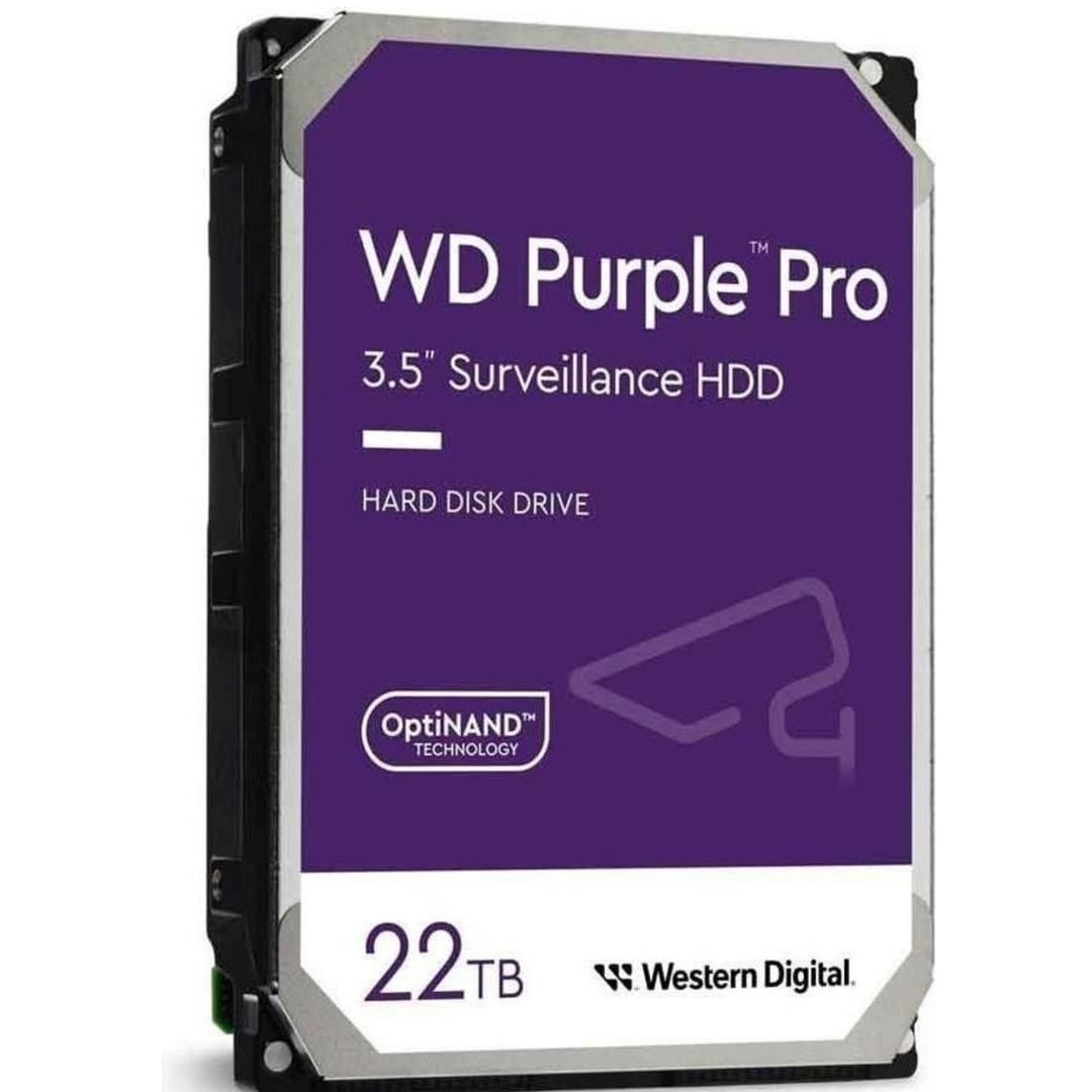Disco HDD WESTERN DIGITAL Purple 22TB SATA