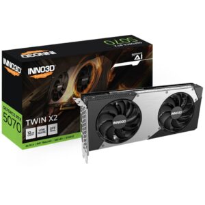 Tarjeta de video Inno3d RTX 5070 12Bb Twin X2