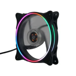 HSI SHOT-RGB-CoolingFan - Case fan - Aluminum - SHOT-RGB-CoolingFan