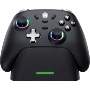 Control inalámbrico ECHTPower con base de carga para PC, Steam Deck, Switch, Android e iOS