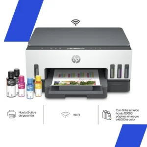 Impresora Multifuncional HP Smart Tank 720 Tinta Continua Color Wi-Fi