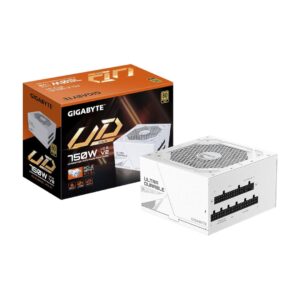 Fuente GIGABYTE GP-UD750GM PG5 ICE 750W 80 Plus Gold modular blanca