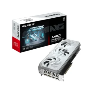 Tarjeta de Video GIGABYTE RX 9070 XT 16Gb GAMING OC ICE blanca