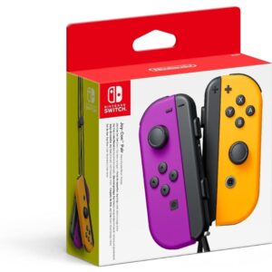 Control Joy-con violeta y naranja