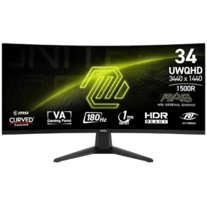 Monitor MSI MAG 346CQ 34" UWQHD 180Hz VA 1ms