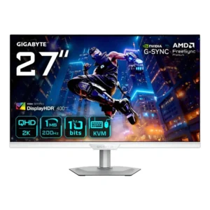 Monitor Gigabyte M27Q2 QD ICE 27" QHD IPS 200Hz 1ms Blanco