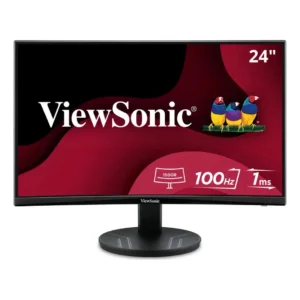 Monitor ViewSonic VA2416C 24" 1080p 100Hz curvo