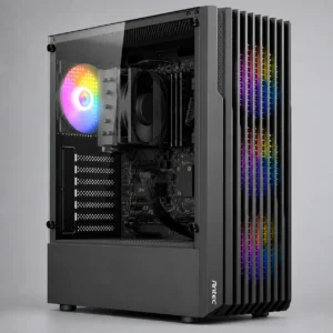 PC gamer en gabinete Antec AX22 Elite sin tarjeta de video