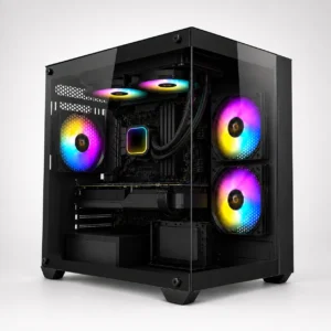 PC gamer en gabinete Antec CX800 ARGB con water cooling